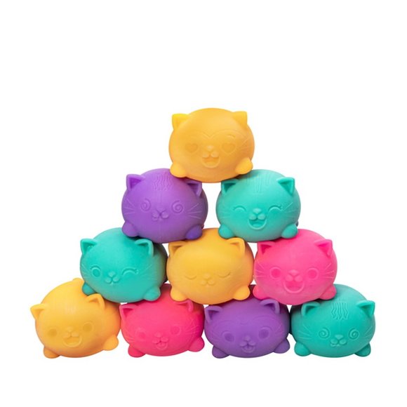 NeeDoh - Teenie Cool Cat - Soft Sensory Fidget Toy - Collectible Stress Balls - - Picture 6 of 6
